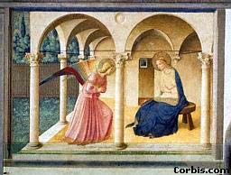 The Annunciation, by Fra Angelico