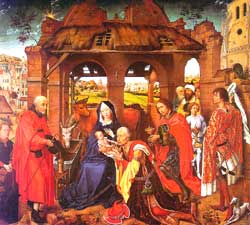 The Visit of the Three Kings, by Roger van der Weyden