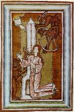 "The Human Soul", an illumination of a manuscript of Hildegard/s Visions