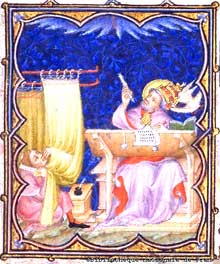 Manuscript illumination of Gregory the Great